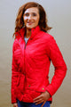 Barbour Cavalry Flyweight Quilt - Raspberry Ripple Bright Red - LQU0228PI74