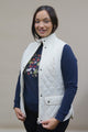 Barbour Gilet OtterBurn in  White Cream LGI0003CR31