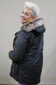 Barbour Kelsall Ladies Olive Green Wax Jacket winter Parka style just £239 LWX0303OL71 length