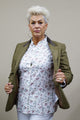Barbour Tweed jacket Robinson Windsor ladies Tweed jacket in Olive LTA0111OL31 front