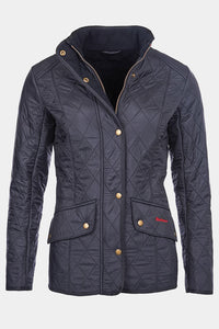 BARBOUR CAVALRY POLARQUILT - NAVY - LQU0087NY91 - Flat