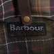 Barbour Briefcase Wax Leather - Navy - UBA0004NY91 - Inside Detail