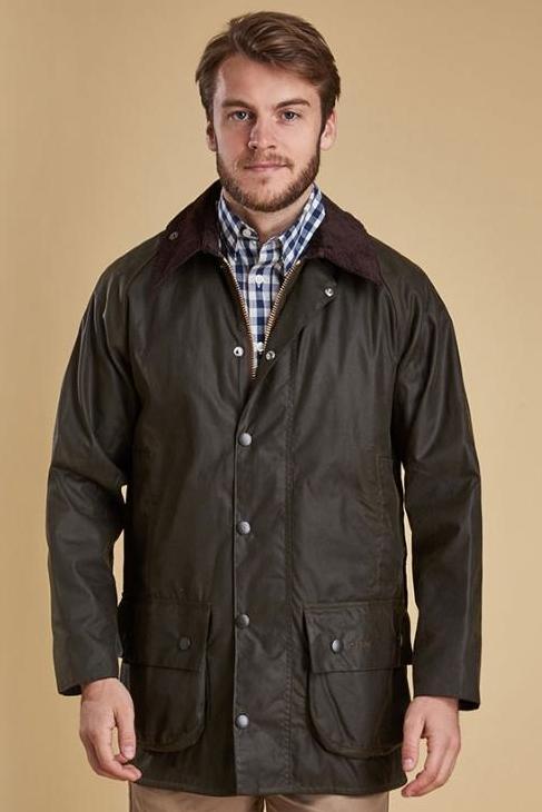 Barbour Beaufort Classic Wax Jacket in Olive MWX0002OL71 – Smyths ...