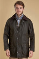 Barbour Beaufort-Classic Wax Jacket-Olive-MWX0002OL71 