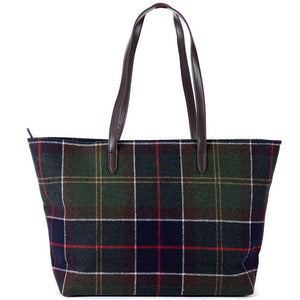 Barbour handbag shoulderbag Witford tote in classic tartan LBA0304TN11 back