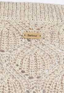 Barbour Newbury-Ladies Sweater-Summer Pearl-LKN1121BE12logo