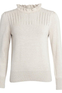 Barbour Knitwear Marlowe sweater in sand LKN1238BE13 pattern