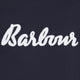 Barbour Hoodie navy Otterburn LOL0391NY73 logo