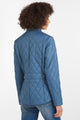 Barbour Cavalry Flyweight ladies Quilted Jacket in new China Blue LQU0228BL83 back