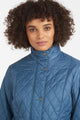 Barbour Cavalry Flyweight ladies Quilted Jacket in new China Blue LQU0228BL83