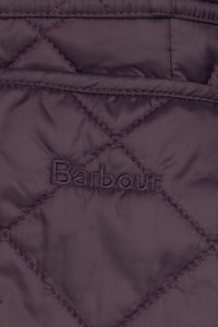 Barbour Deveron Quilted jacket in NEW Elderberry purple LQU1012PU71 logo