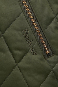 Barbour quilt Ladies Broxfield quilted jacket in Olive LQU1380OL51 zip