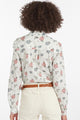 Barbour Ladies Shirt-Bowland-Off White-Floral Pattern-LSH1410WH12 back