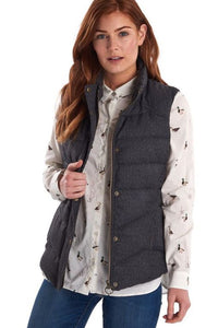 Barbour Gilet-Meadow-Taupe Herringbone-LGI0028BE31