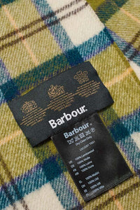 Barbour Tartan Lambswool Scarf - Ancient -Tartan - USC0001TN51 - Label Detail
