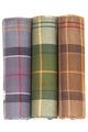 Barbour Handkerchiefs-Tartan Hankies-GiftSet of Three-MAC0010TA12