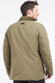 Barbour Clayton Casual Jacket in Olive MCA0780OL51 back