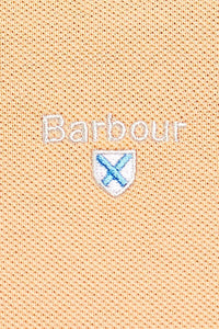 Barbour Polo Sports shirt in Coral Sands light orange-MML0358CO12 logo