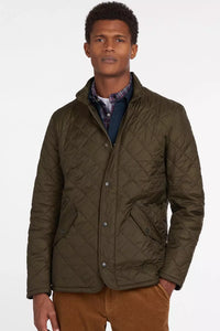 Barbour Chelsea Flyweight Quilted jacket in Olive MQU0007OL52