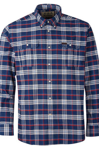 Barbour Shirt-Barton-Coolmax-Navy-MSH4885NY91 fashion
