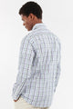 Barbour Shirt Eldon Mens tailored Shirt in Green check MSH5081GN51 back