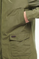 Barbour Granville jacket in Olive MWB0946OL51 side pocket