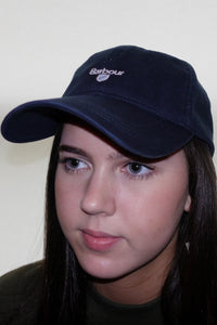 Barbour Cap Baseball Cascade Sports in navy MHA0274NY911
