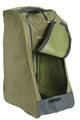 Barbour wellington boot bag in Olive Green UFA0004GN11 open