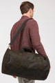 Barbour Duffle Bag Explorer Wax in Olive UBA0566OL71 size