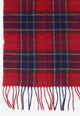 Barbour Scarf Red Tartan Lambswool USC0001RE35
