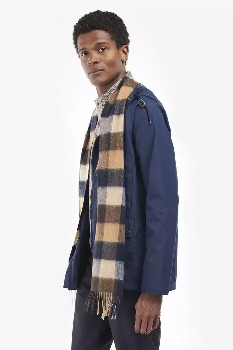 Barbour tattersall store scarf
