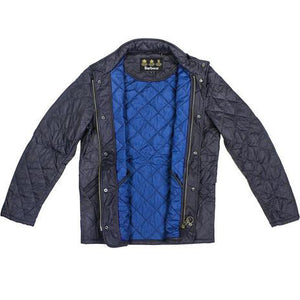 Barbour Chelsea Flyweight Navy Quilt Jacket MQU0007NY92