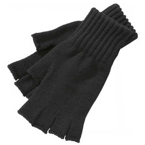 Barbour Fingerless Gloves in Black MGL0005BK91