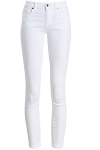 Barbour Trouser Ladies Slim skinny stretch Trouser in White LTR0158WH11