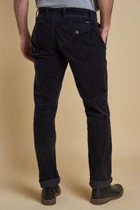 Barbour Trousers Neuston Fine Cord in Navy back MTR0502NY91
