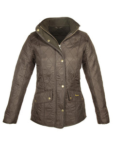 Barbour Cavalry Ladies Brown Polarquilt Jacket