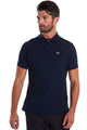 Barbour Polo-Mens-Tartan Pique-Navy/Dress -MML0012NY51