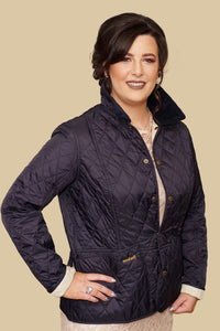 Barbour Summer Liddesdale Ladies Quilt Jacket in Navy LQU0236NY91