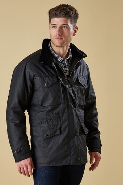 Barbour Sapper wax jacket in Black – Smyths Country Sports