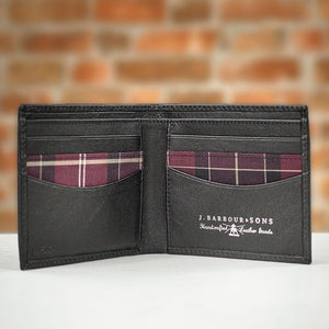 Barbour wallet Colwell in Black Leather MLG0002BK711