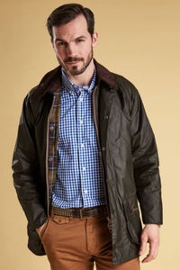 Barbour Beaufort-Classic Wax Jacket-Olive-MWX0002OL71 best seller