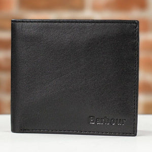 Barbour wallet Colwell in Black Leather MLG002BK311 wallet