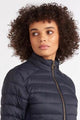 Barbour Ashridge-NEW-Ladies Quilted Jacket-Navy-LQU1293NY51 collar