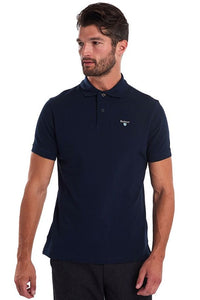 Barbour Polo Shirt-Tartan Pique-New Navy-MML0012NY31