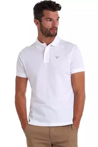 Barbour Polo shirt sports Polo in White MML0358WH11 fashion