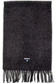 Barbour Scarf Lambswool Gallingale in Charcoal USC0336GY71