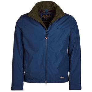 Barbour Rye Jacket-Peacock Blue-MWB0696BL55