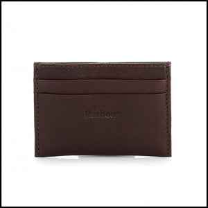 Barbour Card Holder brown leather MAC0125BR51