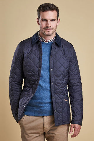 Barbour Heritage-Liddesdale-Quilted Jacket-Navy-MQU0240NY92 – Smyths ...
